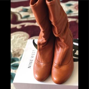 Nine West Brown Boots Size 8